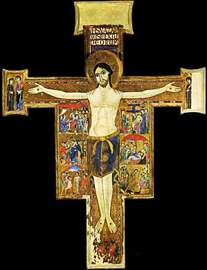 medieval egg tempera painting :: the crucifixion and the development of  realism